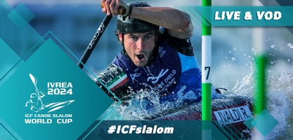 2024 ICF Canoe-Kayak Slalom World Cup 4 Ivrea Italy Live Coverage Video Streaming