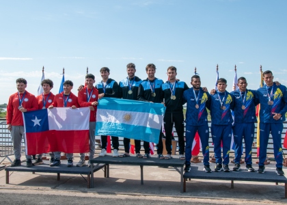 Argentina K4 Asuncion 2025