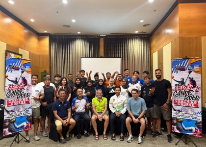 Five of the nine officials at the Asian Championships were women