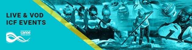 ICF Canoe Kayak Stand Up Paddling SUP Live Stream VOD Competitions