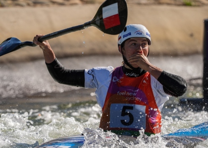Klaudia Zwolinska Poland K1 Sydney 2025 canoe slalom