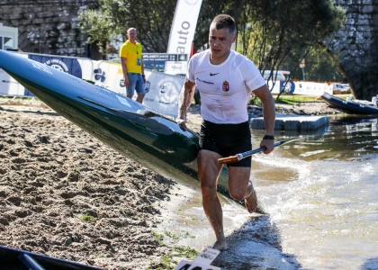Marton Kover 2022 Hungary canoe marathon Ponte de Lima