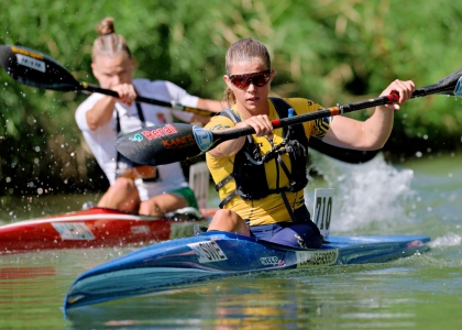 Melina Andersson Sweden canoe marathon Gyor 2025