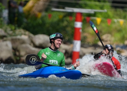 Nicholas Collier New Zealand kayak cross Foix 2025