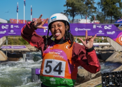 Nicole Wambui Kariuki Kenya Sydney 2025 Canoe Slalom