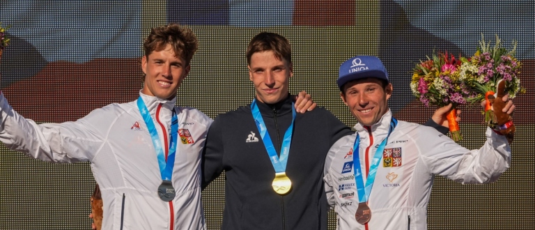 Titouan Castryck France K1 Sydney 2025 canoe slalom podium