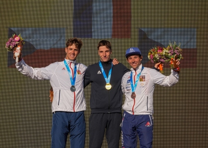 Titouan Castryck France K1 Sydney 2025 canoe slalom podium